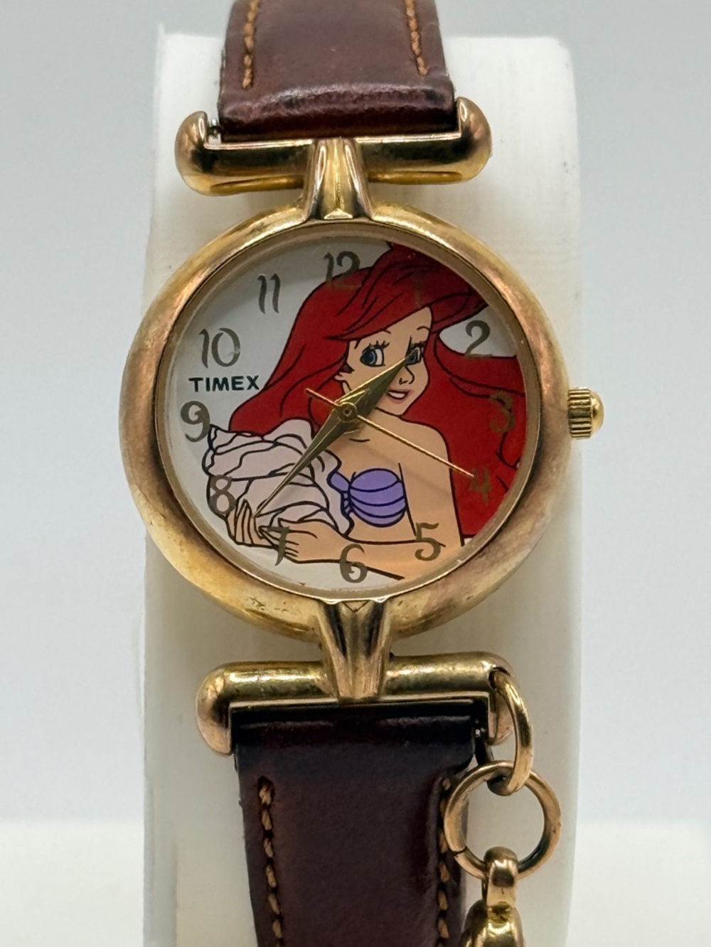 Vintage Disney The Little Mermaid Timex Watch Ariel Working New Battery